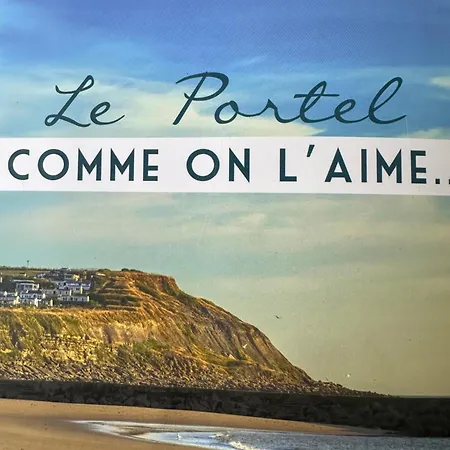 Le Coup De C'Heurt Duplex 100M De La Mer 8 Personnes Le Portel Exterior foto